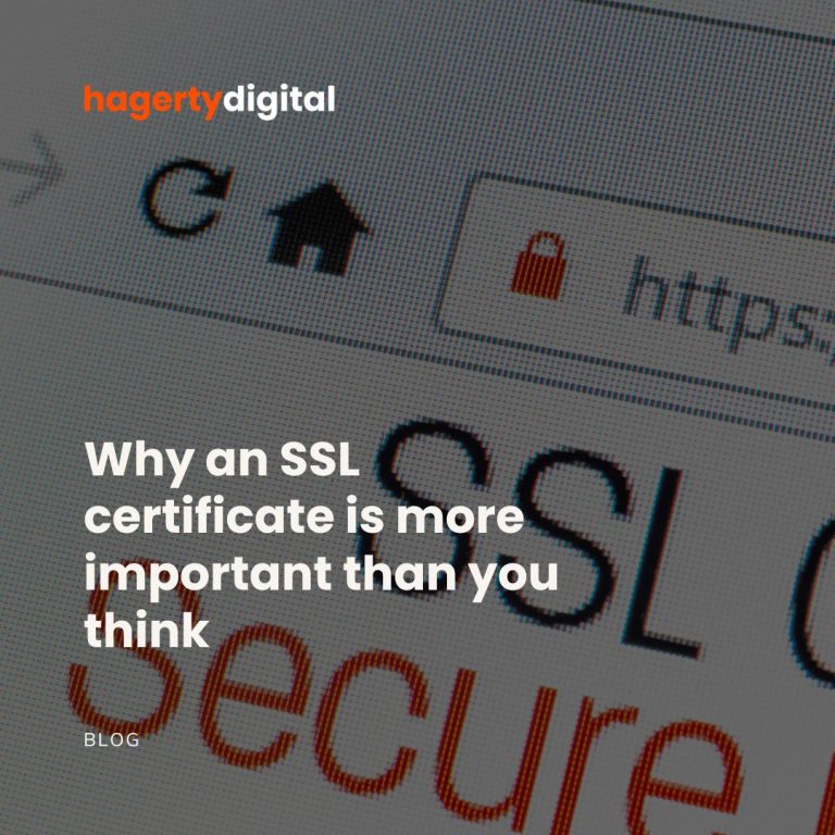 Why an SSL certificate is more important than you think