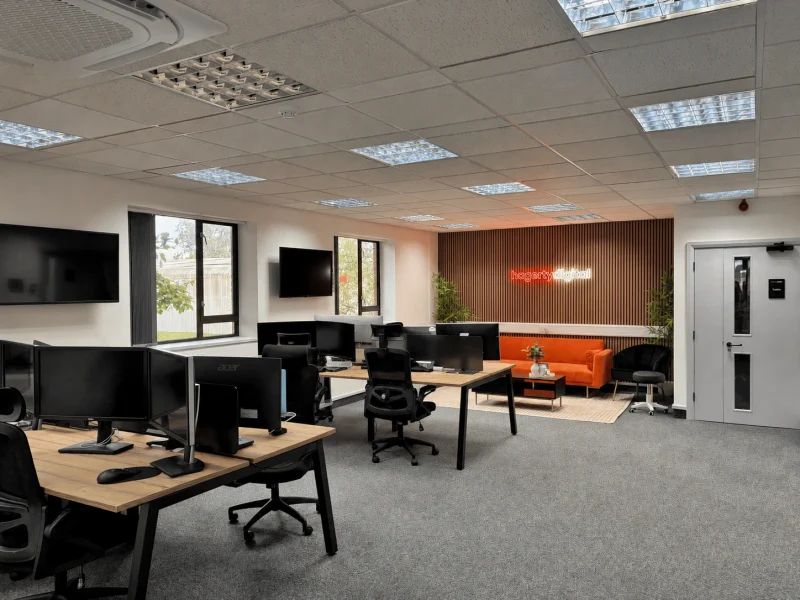 The Warmley office